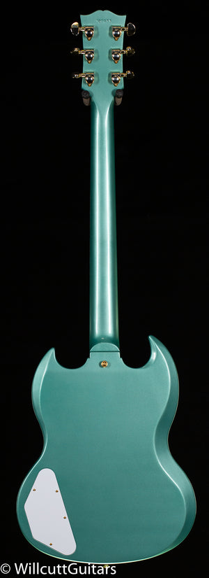 Gibson Custom Shop 1963 SG Custom Willcutt Exclusive Inverness Green Maestro VOS (933)