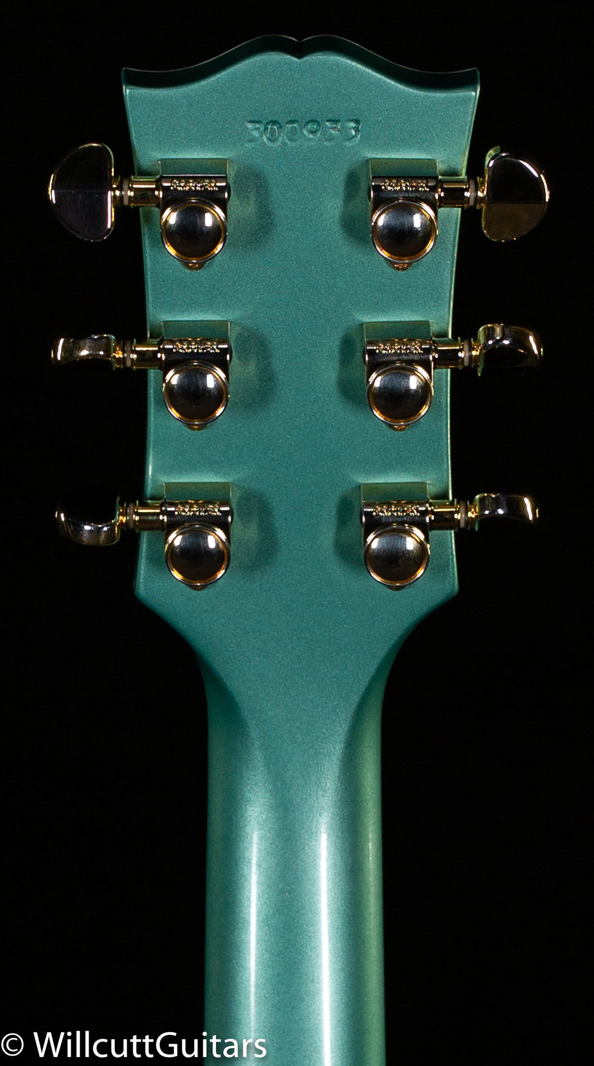 Gibson Custom Shop 1963 SG Custom Willcutt Exclusive Inverness Green Maestro VOS (933)