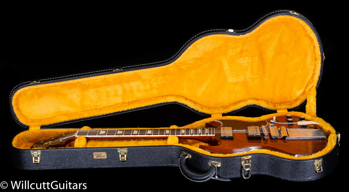 Gibson 1964 SG Standard Reissue w/ Maestro Vibrola Heavy Aged Faded Cherry (964)