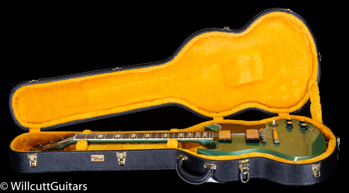 Gibson Custom Shop 1961 SG Standard Willcutt Exclusive Inverness Green Stop Bar VOS (051)