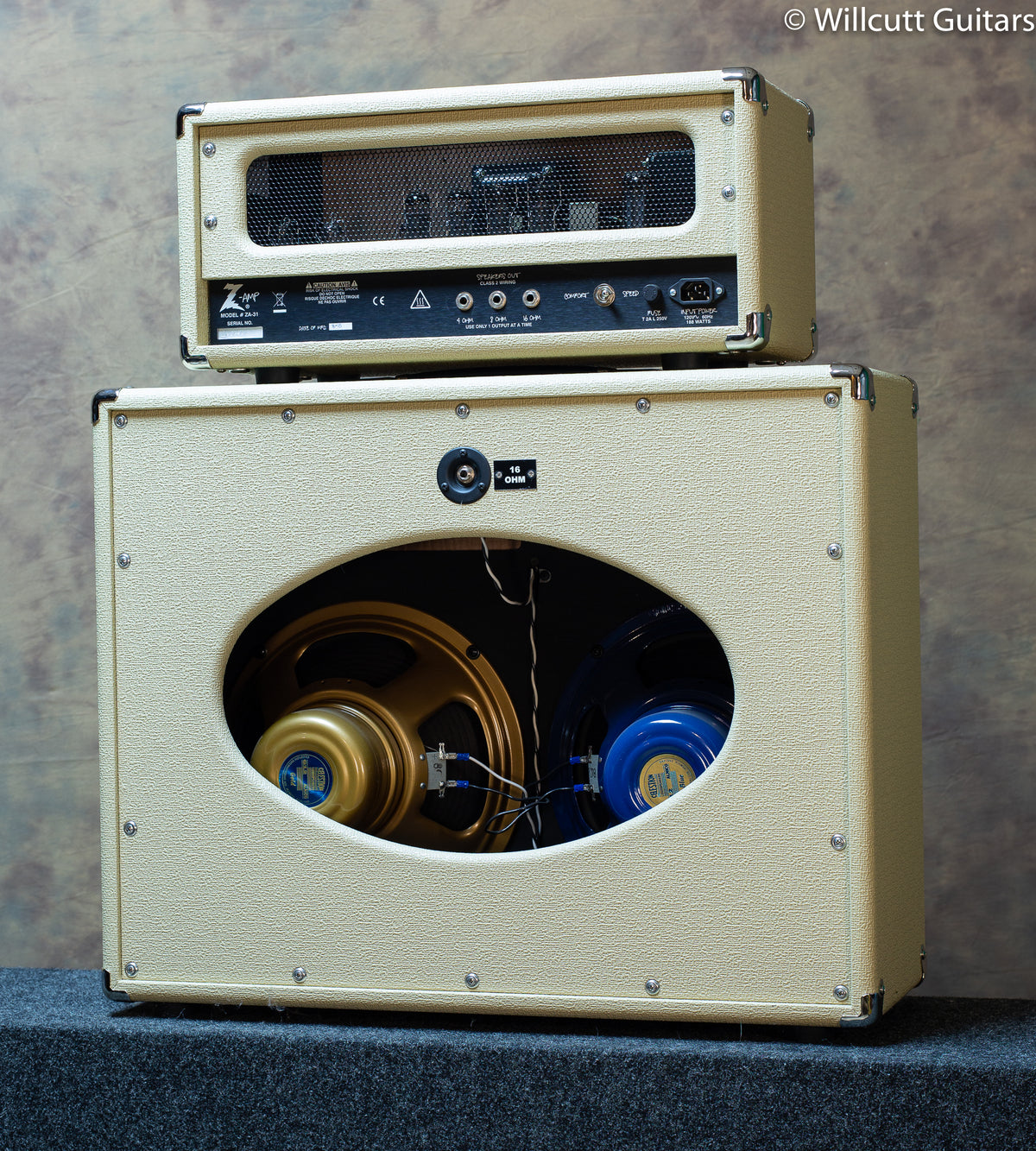 Dr Z Z Wreck Head and 2x12 Cab Blonde USED