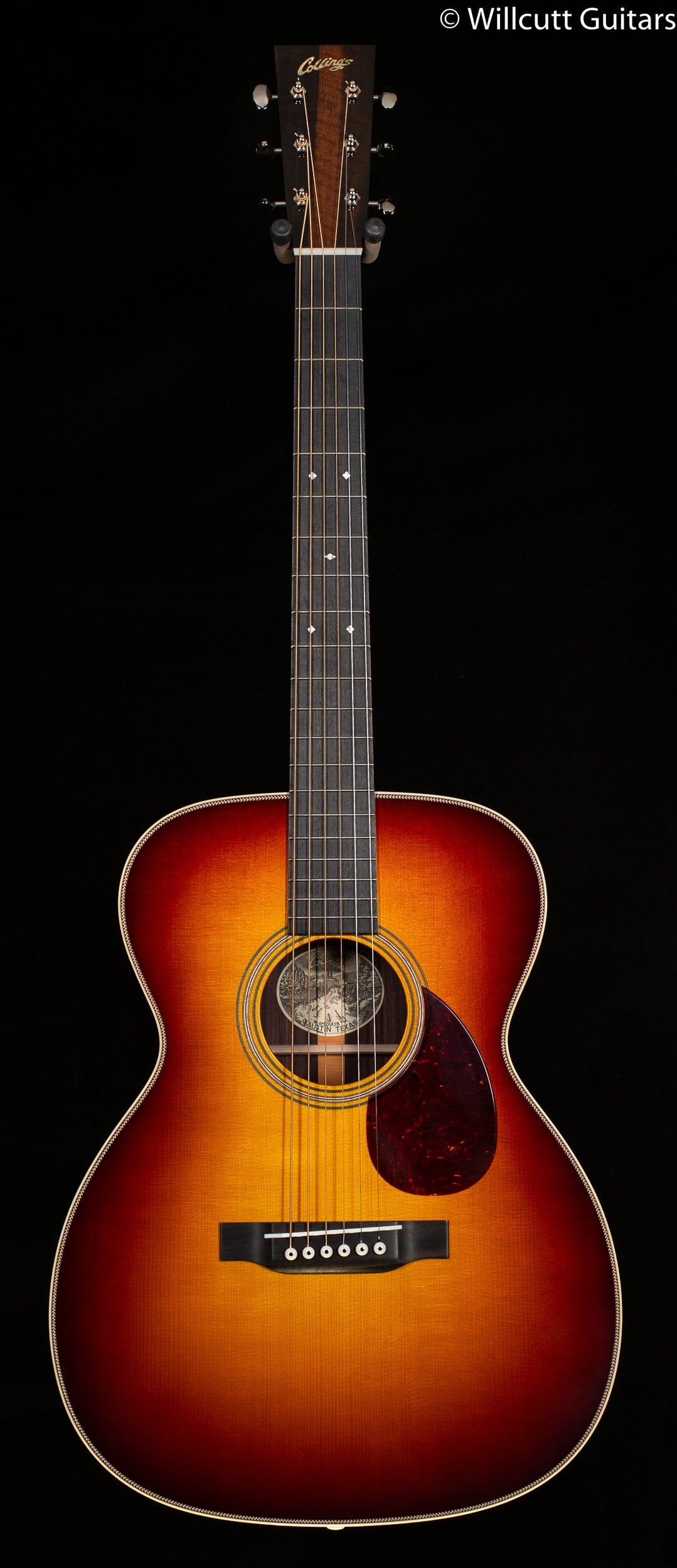 Collings OM2H T Adirondack Spruce Top Traditional Package Sunburst (825)