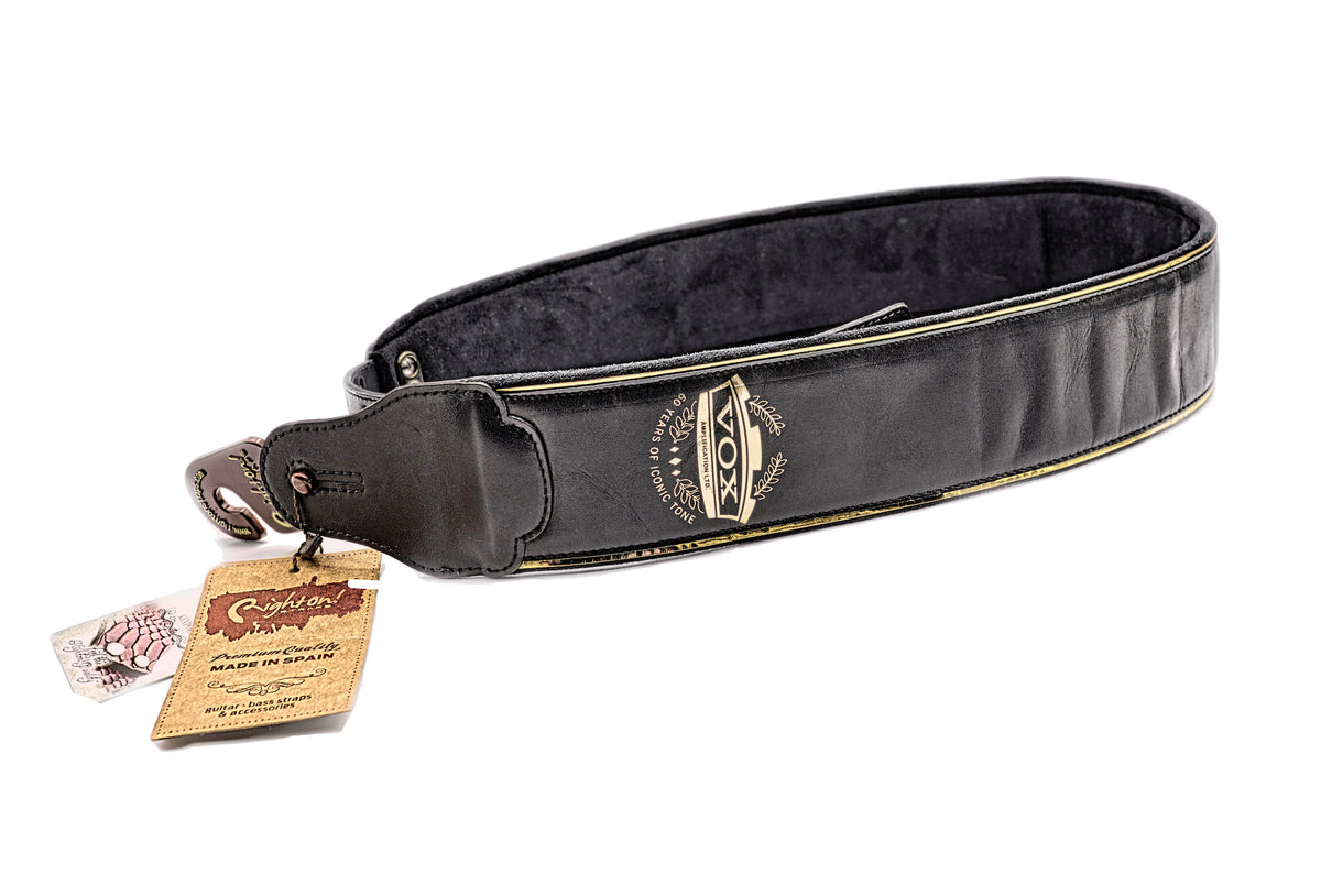 Vox 60th Anniversary Guitar Strap Black