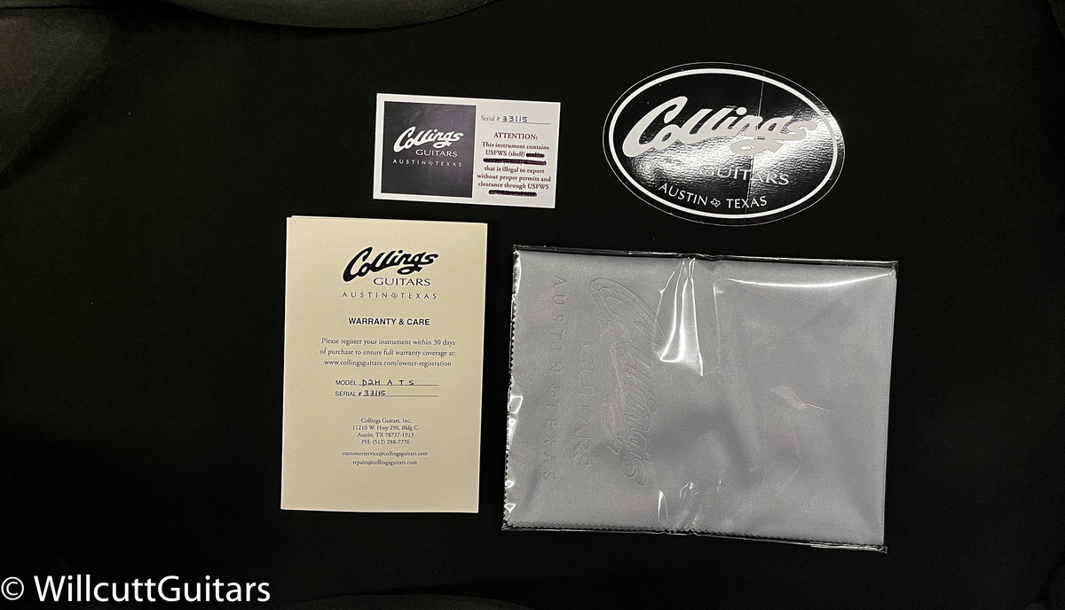 Collings D2H Adirondack Spruce Top Traditional Package (115)