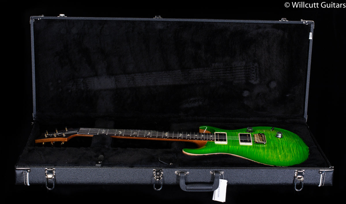 PRS Custom 24 Flame Maple 10 top Eriza Verde