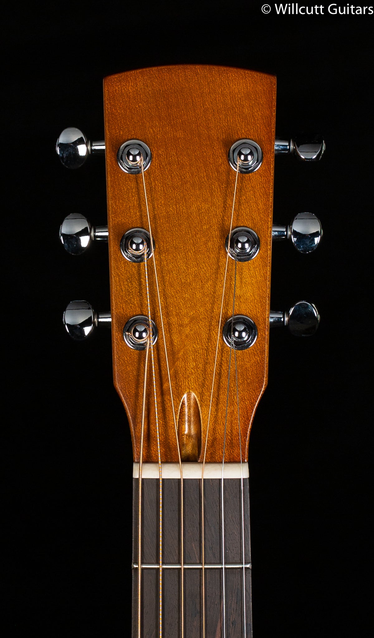 National Scheerhorn Model S-1 Weathered Steel Round neck