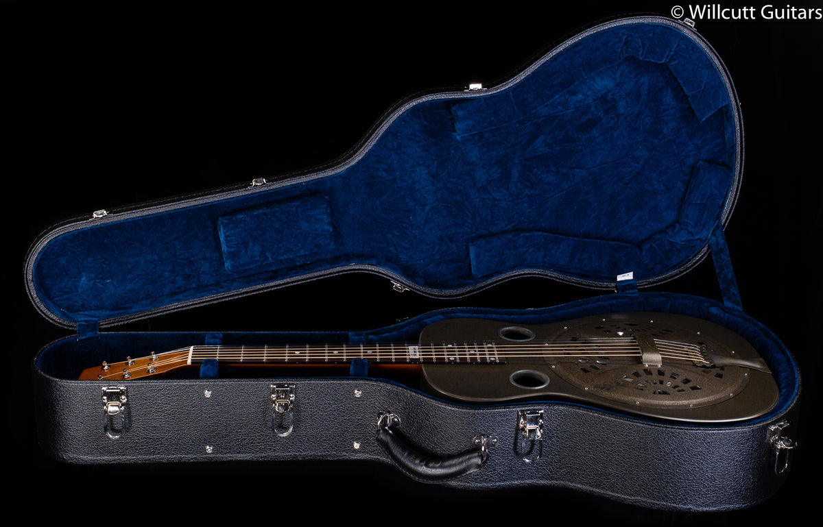 National Scheerhorn Model S-1 Weathered Steel Round neck