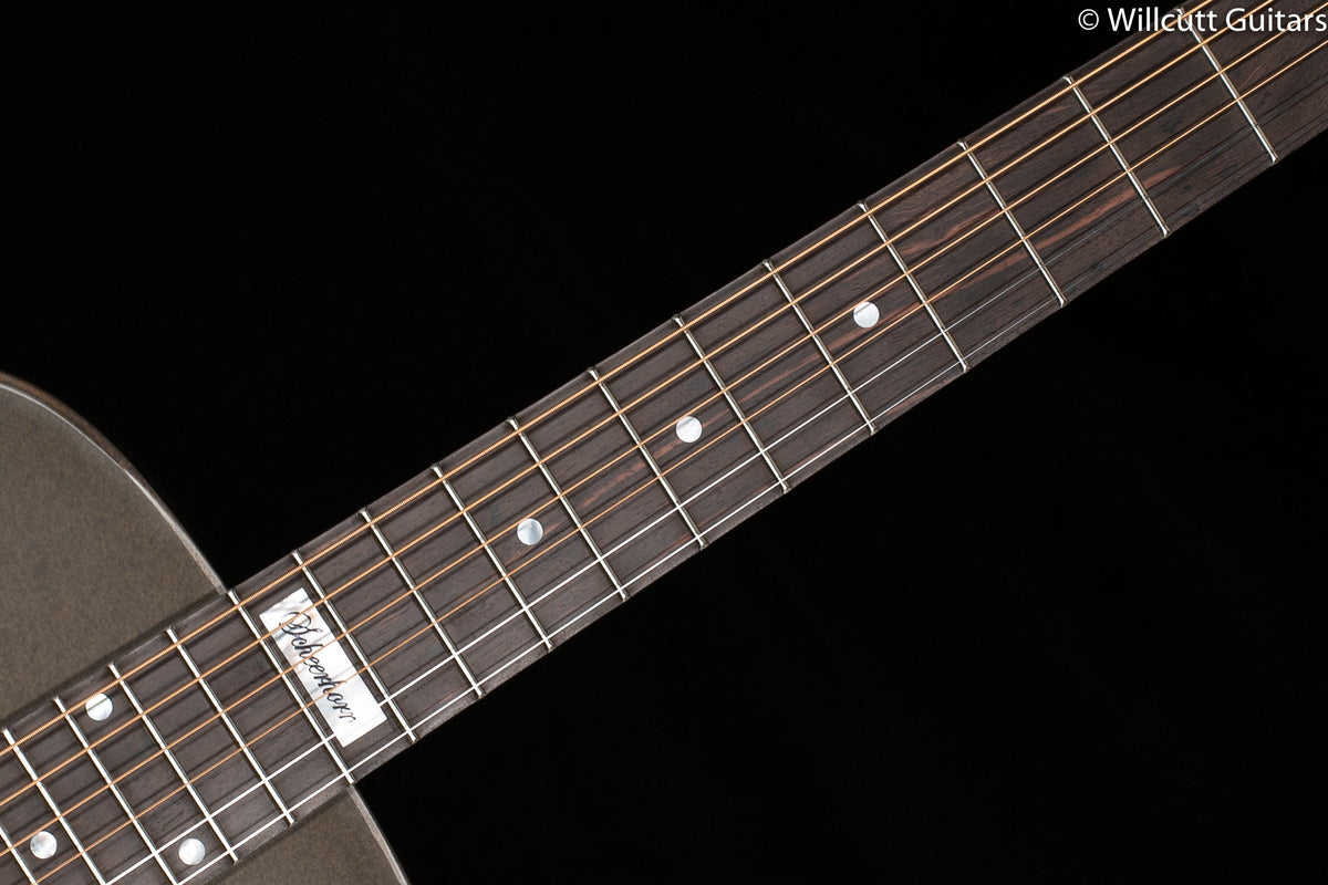 National Scheerhorn Model S-1 Weathered Steel Round neck