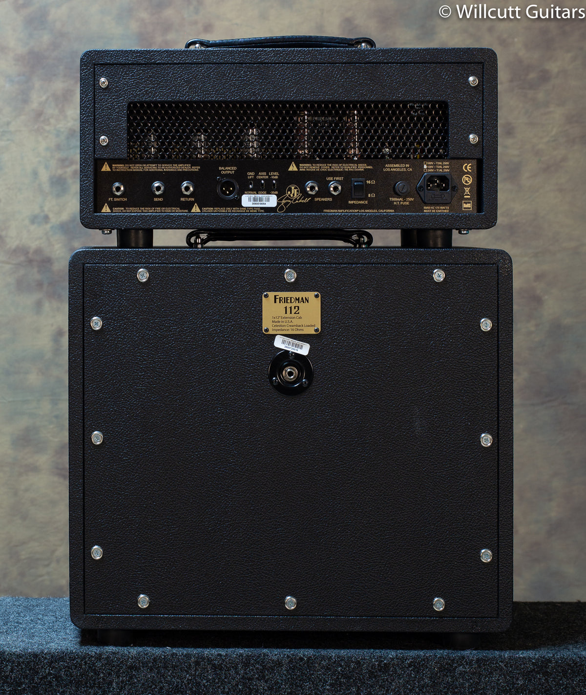 Friedman Amplification JJ Junior Jerry Cantrell Head and Cab USED