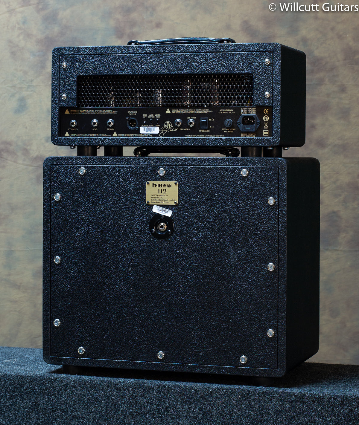 Friedman Amplification JJ Junior Jerry Cantrell Head and Cab USED