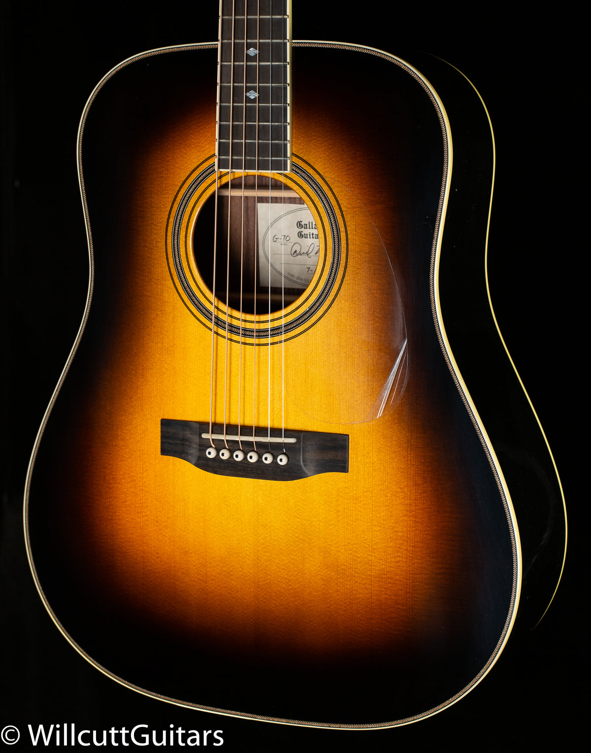 Gallagher G-70 Sunburst Rosewood/Sitka (957)