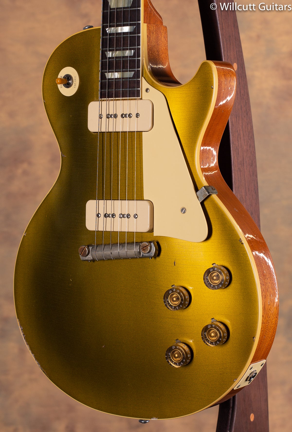 Gibson Custom Shop 1954 Les Paul Goldtop Underwood Aged Repaired Headstock USED