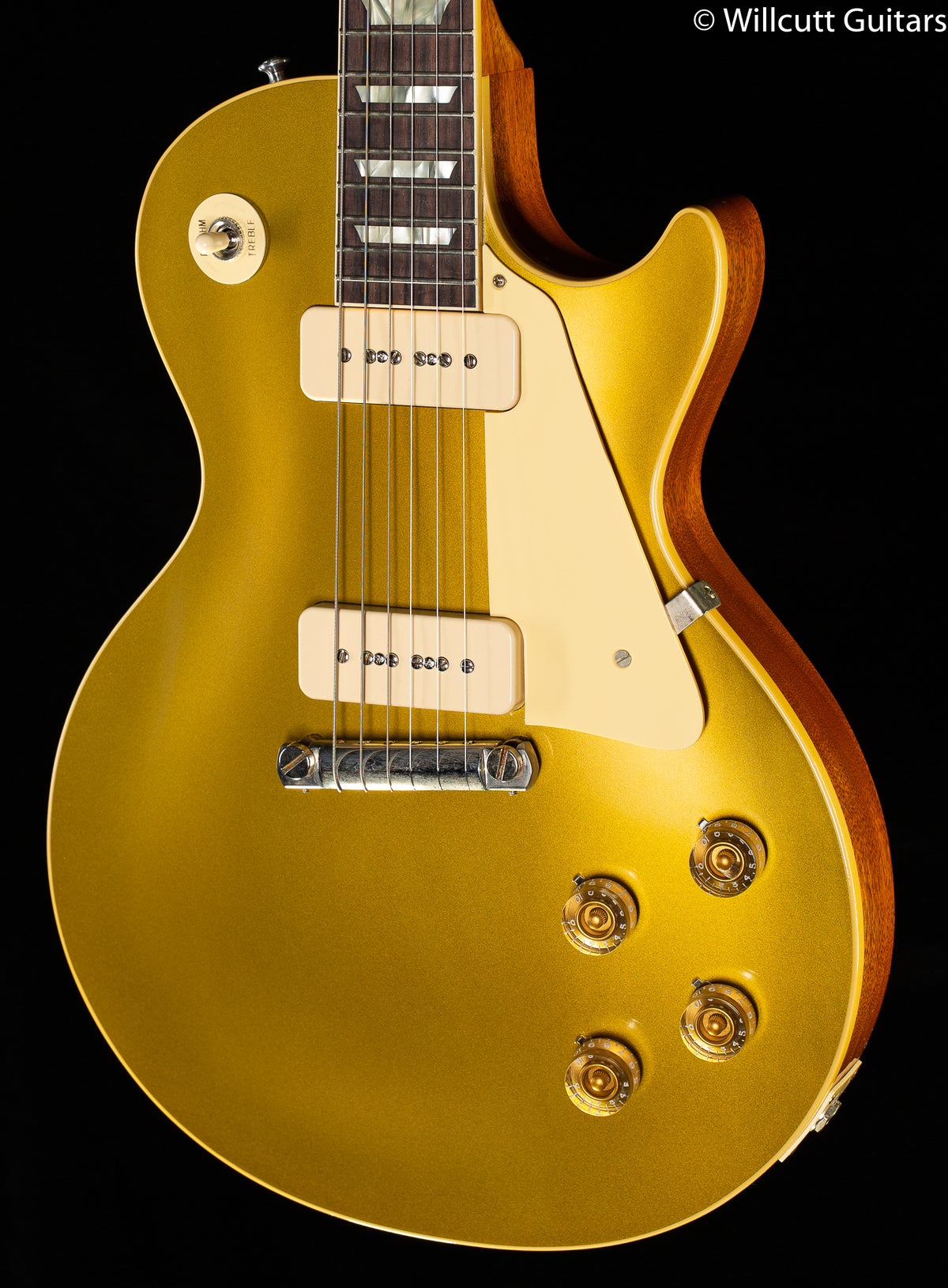 Gibson Custom Shop 1954 Les Paul Standard V2 Neck Gold Top VOS Lightweight M2M