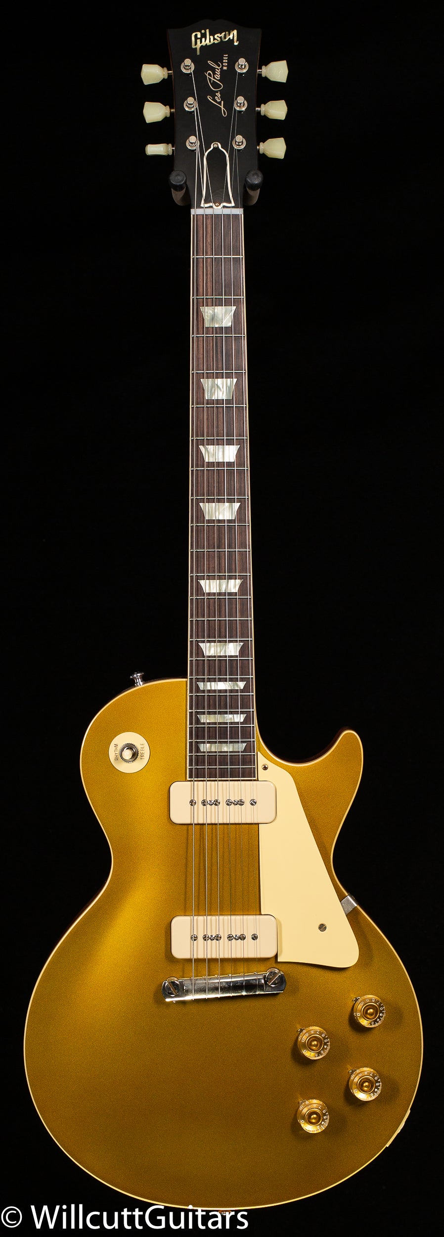 Gibson Custom Shop Willcutt Exclusive 1954 Les Paul Standard V2 Neck Gold Top VOS Lightweight M2M (551)