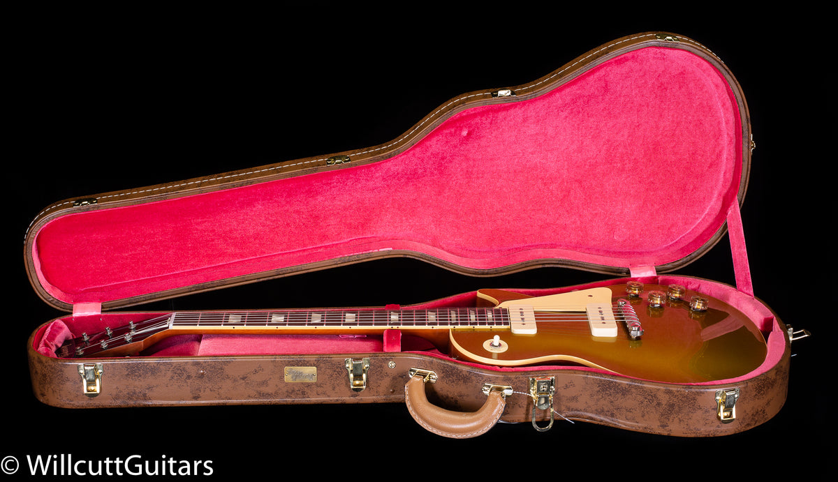 Gibson Custom Shop Willcutt Exclusive 1954 Les Paul Standard V2 Neck Gold Top VOS Lightweight M2M (551)