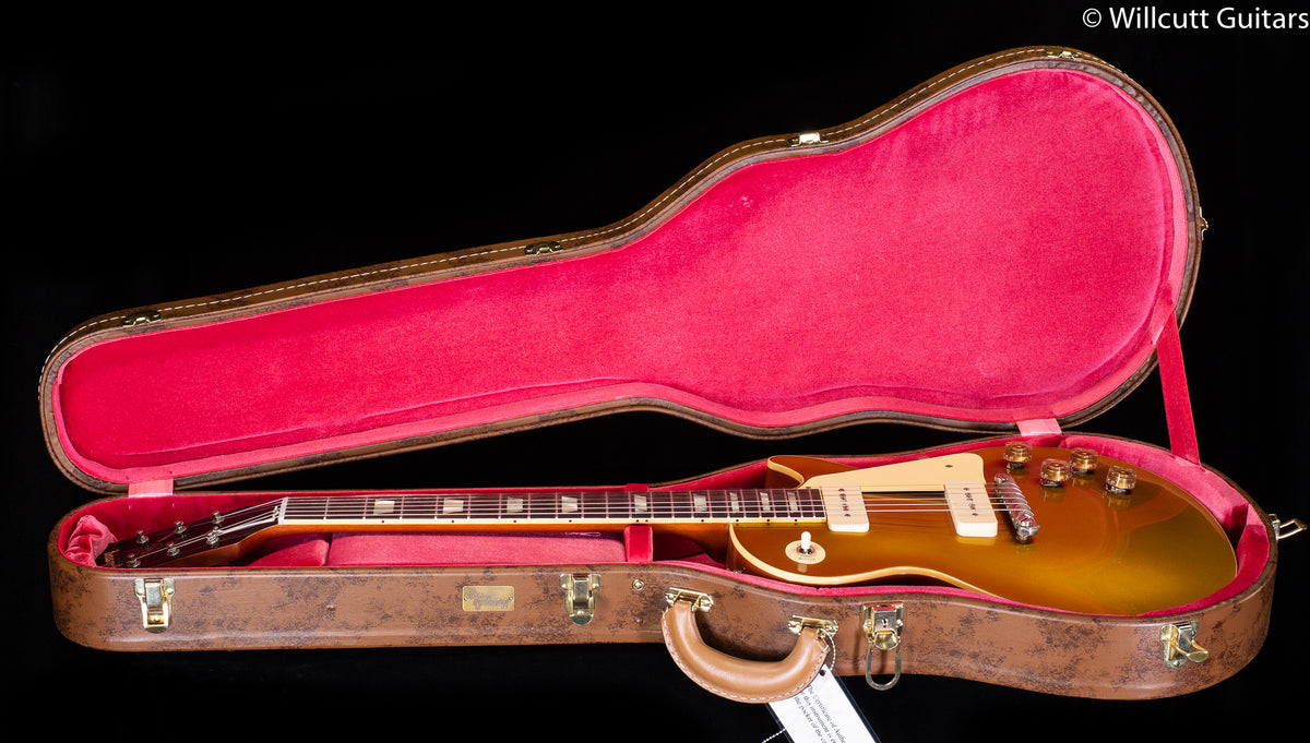 Gibson Custom Shop 1954 Les Paul Standard V2 Neck Gold Top VOS Lightweight M2M (575)