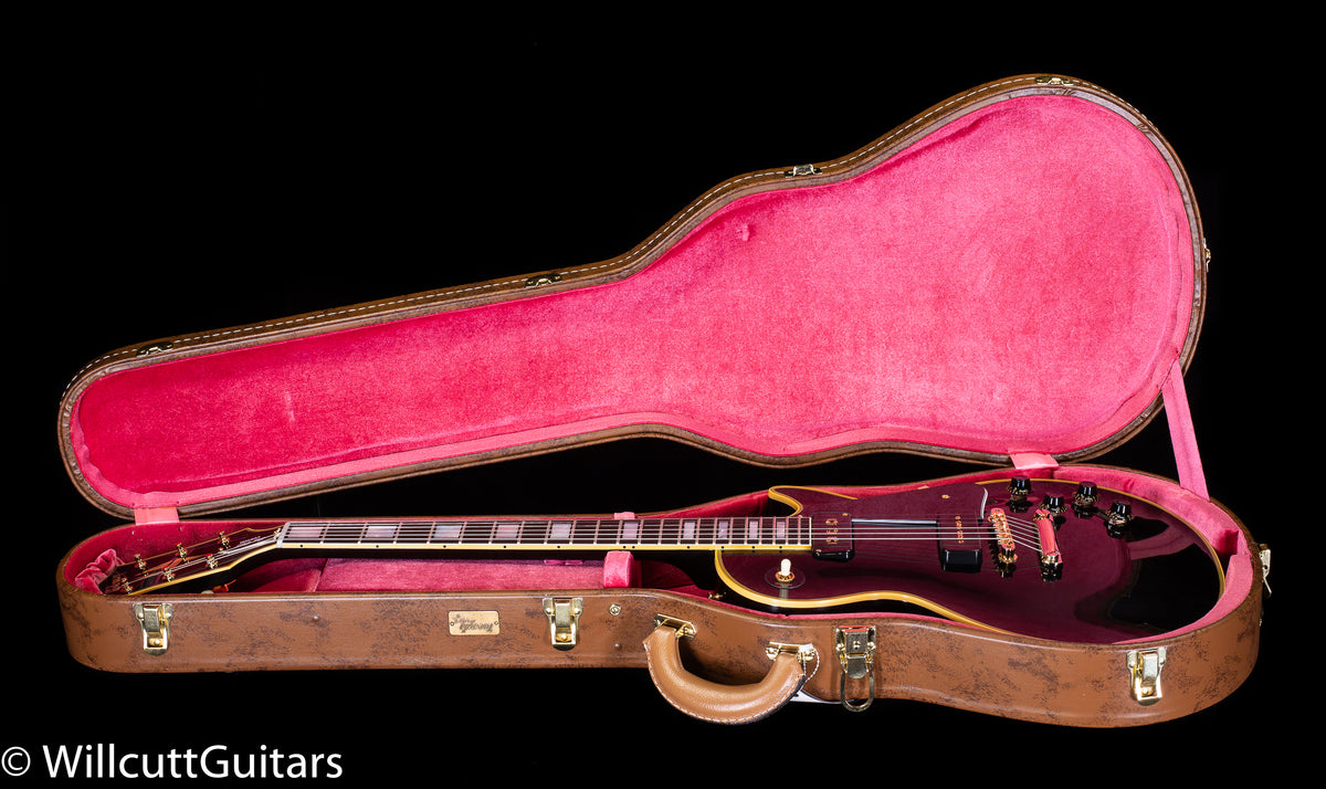 Gibson 1954 Les Paul Custom Staple Pickup Reissue VOS Ebony (024)