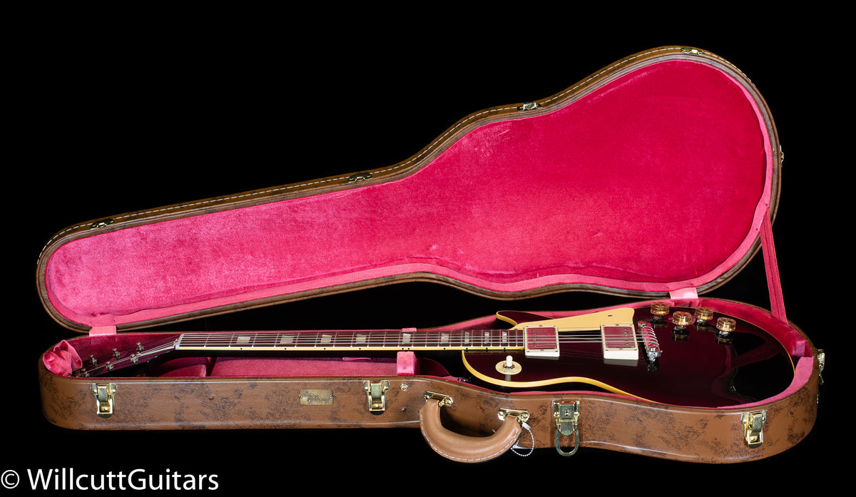 Gibson Custom Shop 1954 Les Paul Standard Willcutt Exclusive Oxblood Underwood Refin and Aged VOS (072)