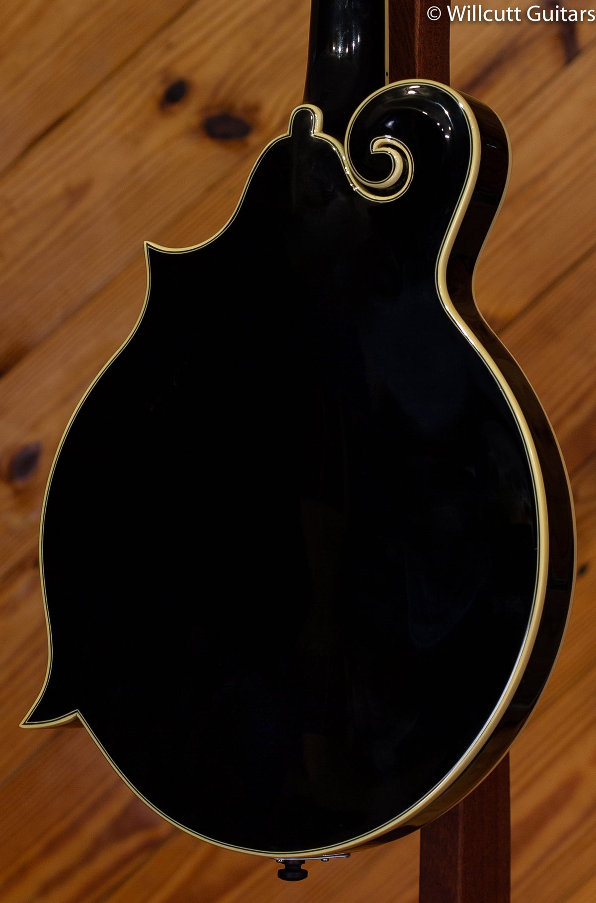 Loar F Mandolin, All Solid Black w/case DEMO