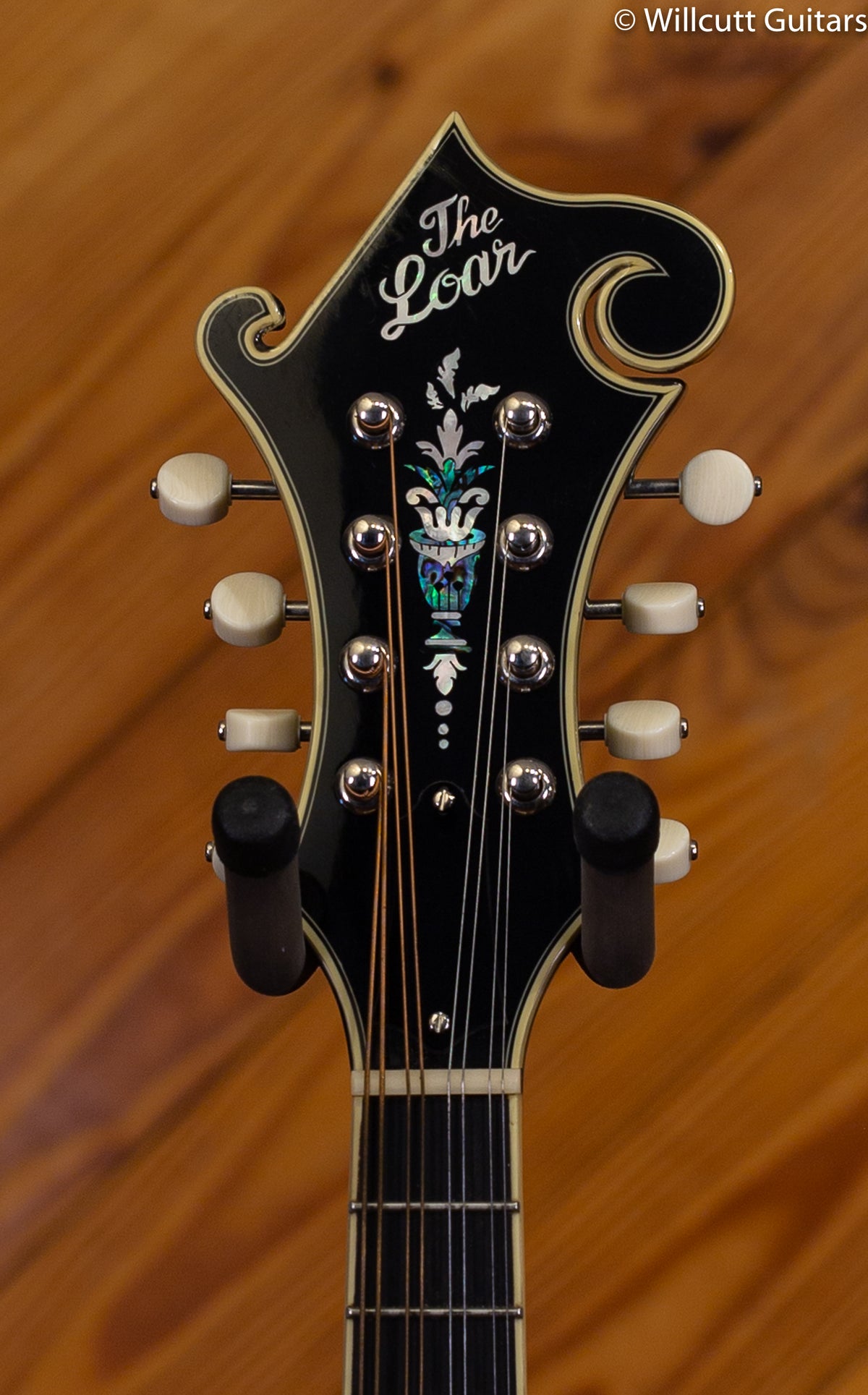 Loar F Mandolin, All Solid Black w/case DEMO