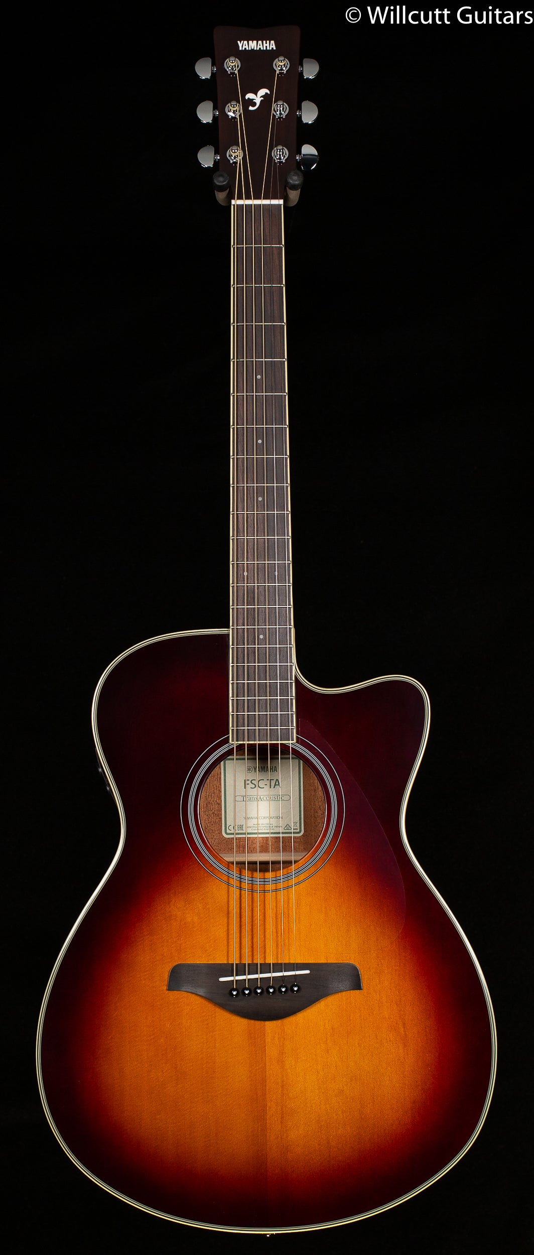 Yamaha FSC TransAcoustic Brown Sunburst (245)