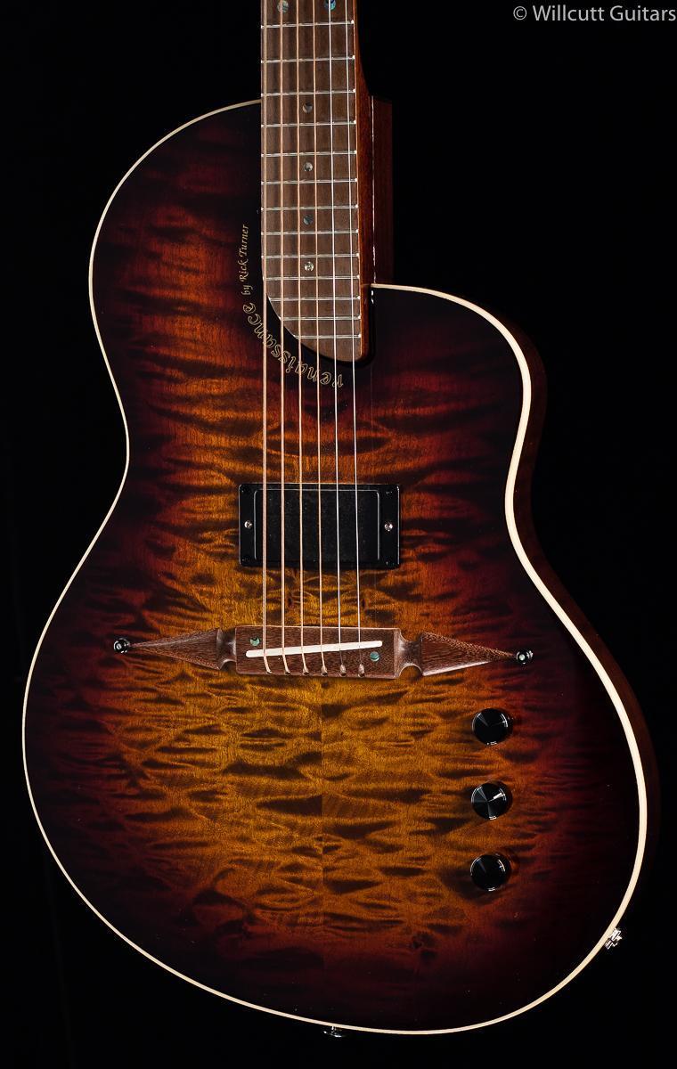 Rick Turner Renaissance RS-6 Deuce Flame Maple Sunburst (074)