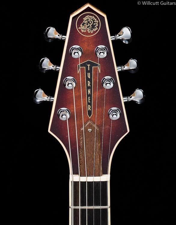 Rick Turner Model 1 Deluxe Flamed Redwood (204)