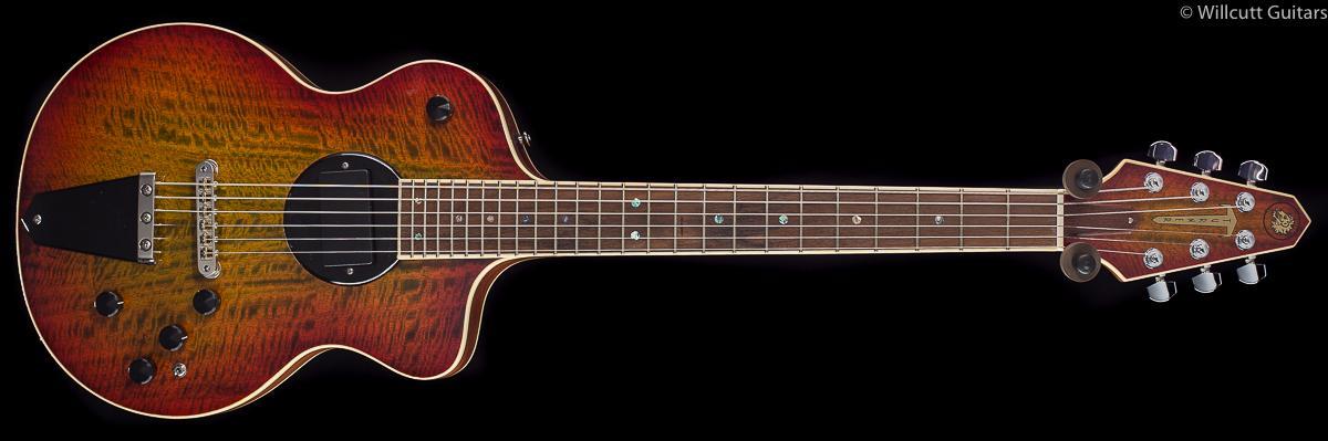 Rick Turner Model 1 Deluxe Figured Mango Sunburst (211)