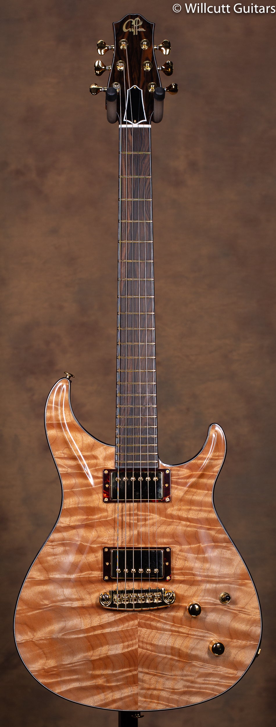 Giffin Standard HollowBody Broad Flame Maple USED