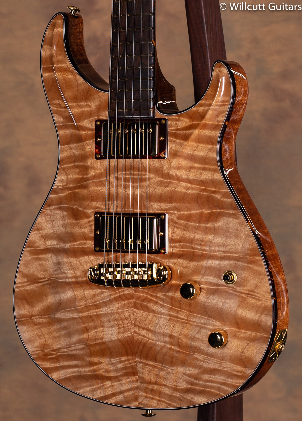 Giffin Standard HollowBody Broad Flame Maple USED