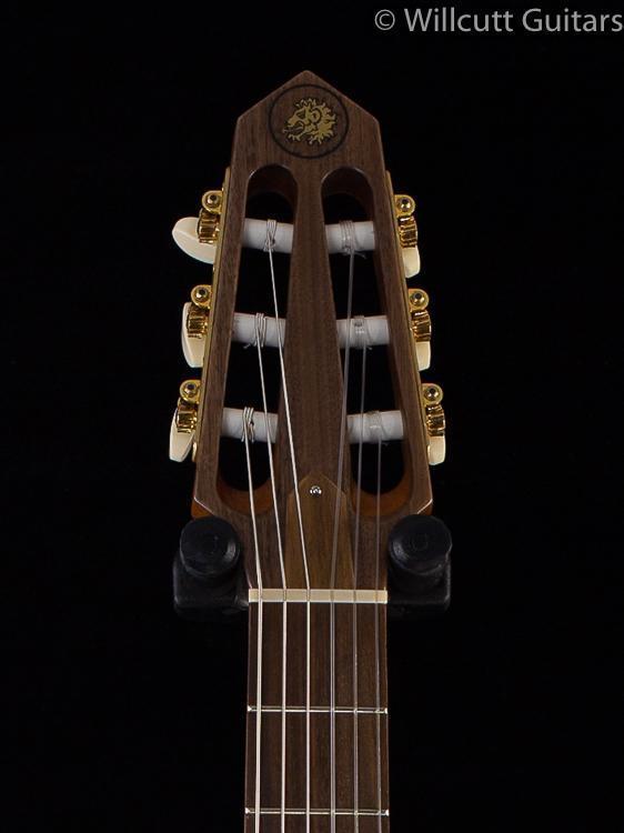 Rick Turner Renaissance RN-6 Hybrid Flamed Redwood Nylon String (373)