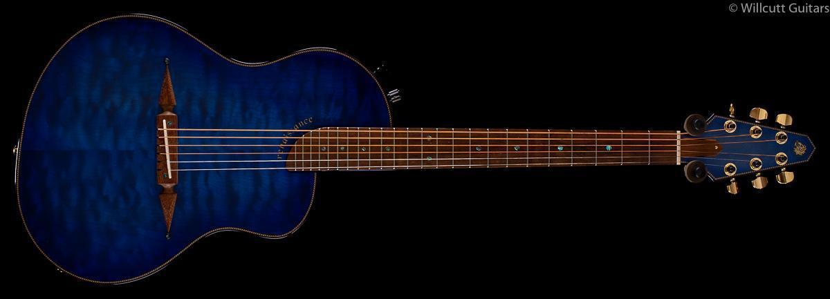 Rick Turner Renaissance RS-6 Blue Lagoon Flame Maple (391)