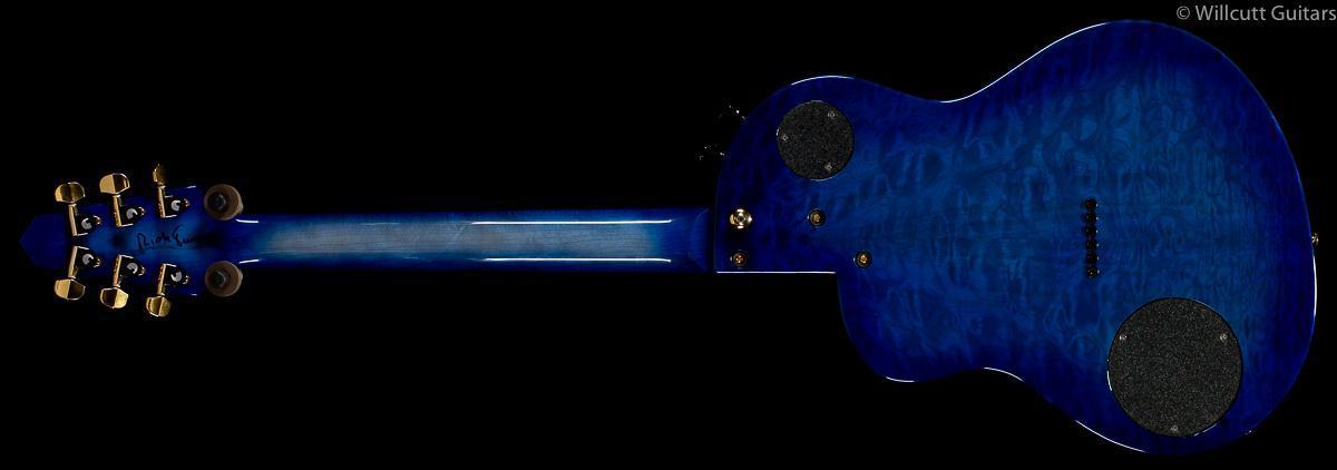 Rick Turner Renaissance RS-6 Blue Lagoon Flame Maple (391)