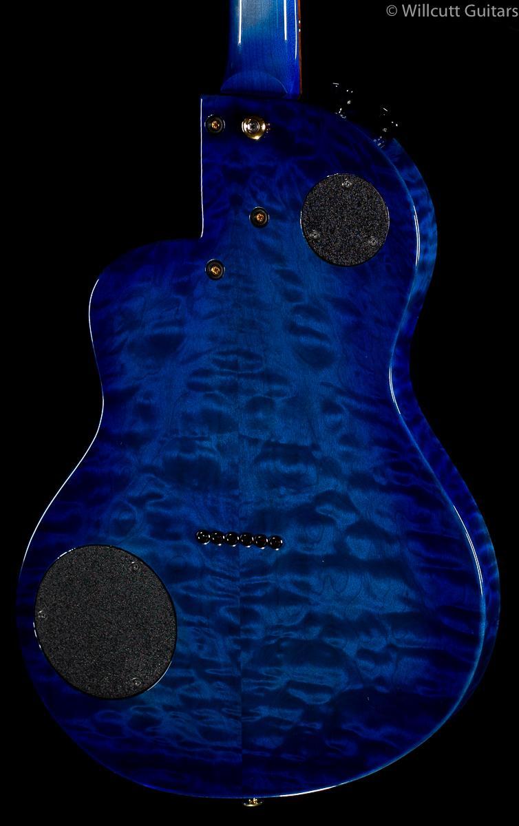 Rick Turner Renaissance RS-6 Blue Lagoon Flame Maple (391)