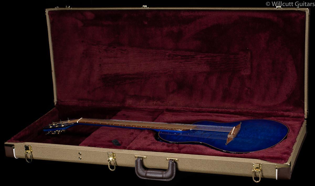 Rick Turner Renaissance RS-6 Blue Lagoon Flame Maple (391)