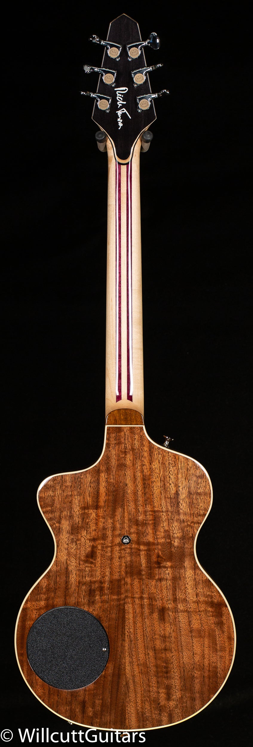 Rick Turner Model 1 Deluxe Electric Guitar Figured Walnut (464)