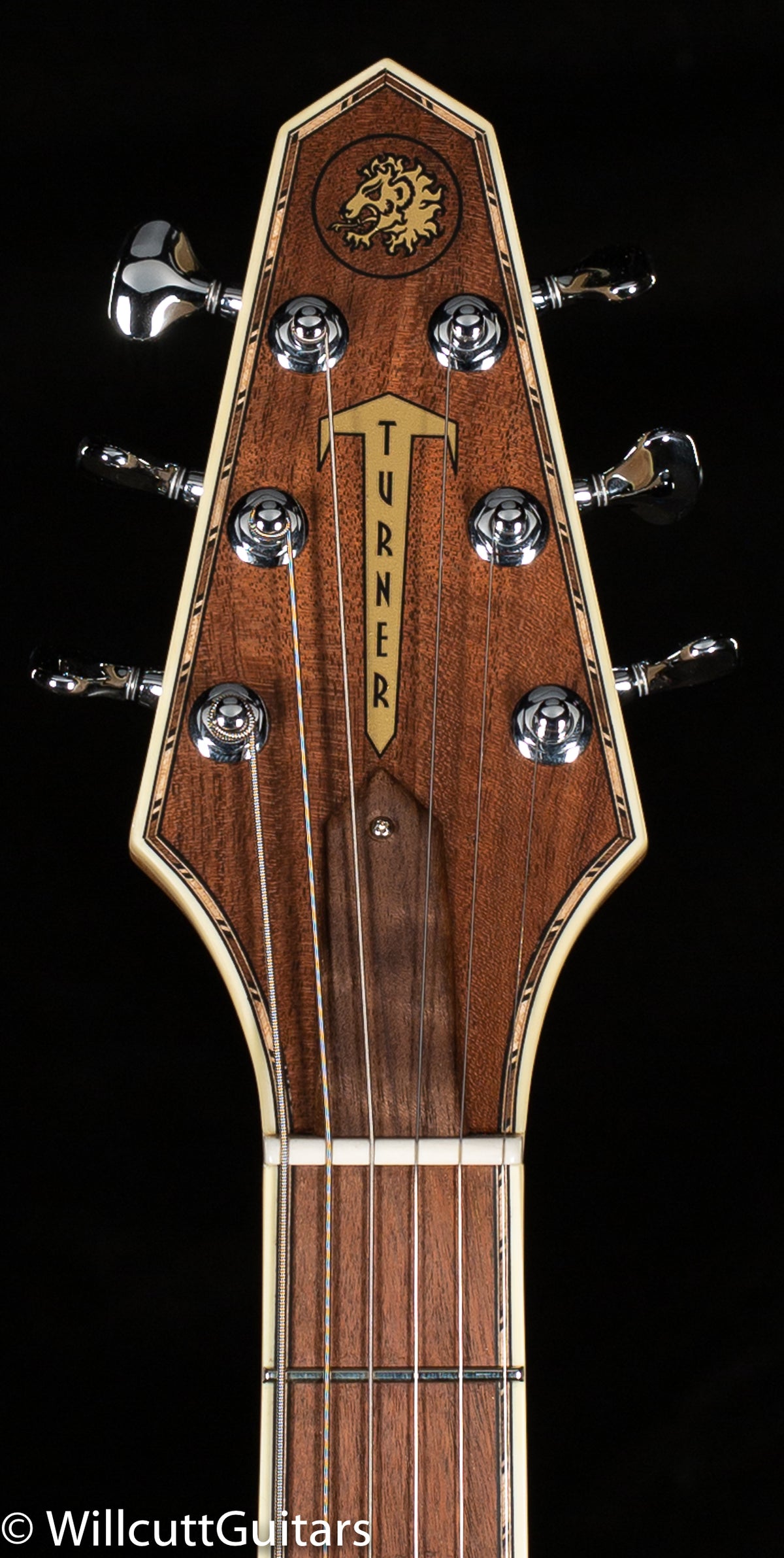 Rick Turner Model 1 Deluxe Electric Guitar Figured Walnut (464)