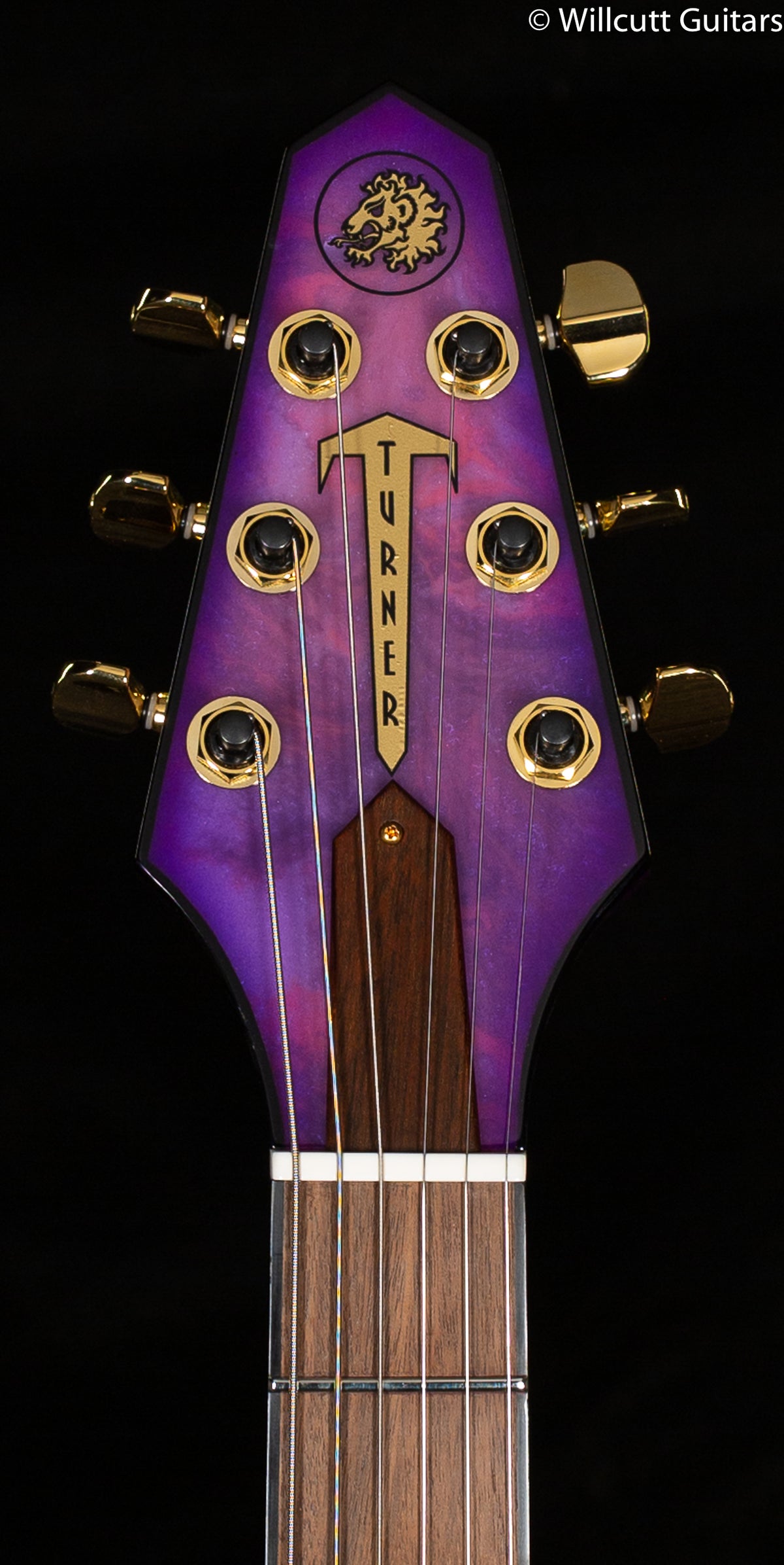 Rick Turner Model 1 Standard Bezardapoxy Purple Haze (580)