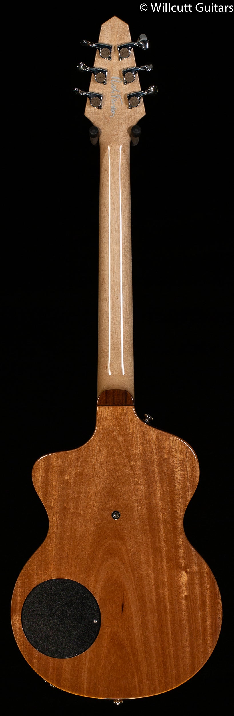 Rick Turner Model 1 Special Bezardepoxy Top Wild Purple Swirl.