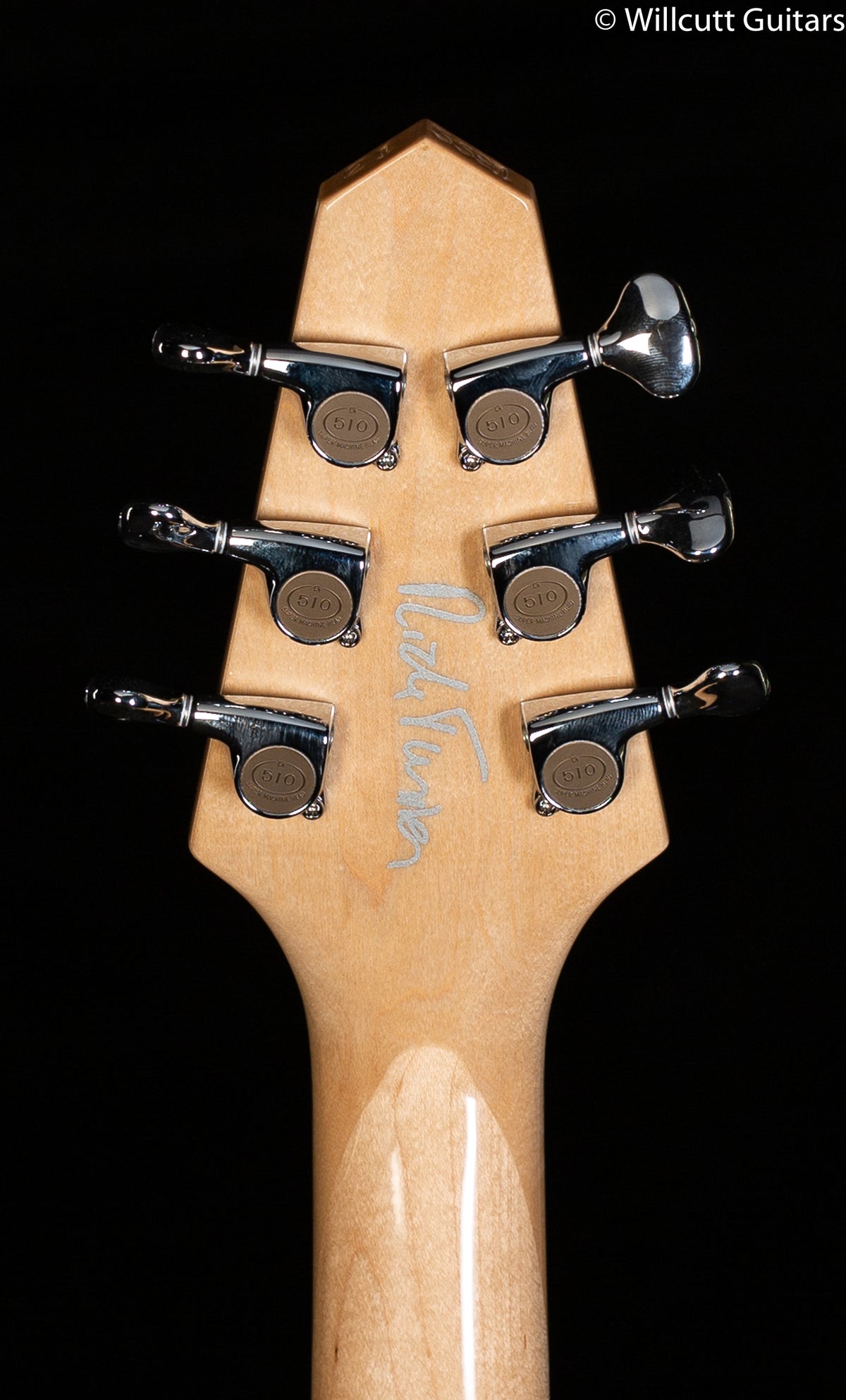 Rick Turner Model 1 Special Bezardepoxy Top Wild Purple Swirl.