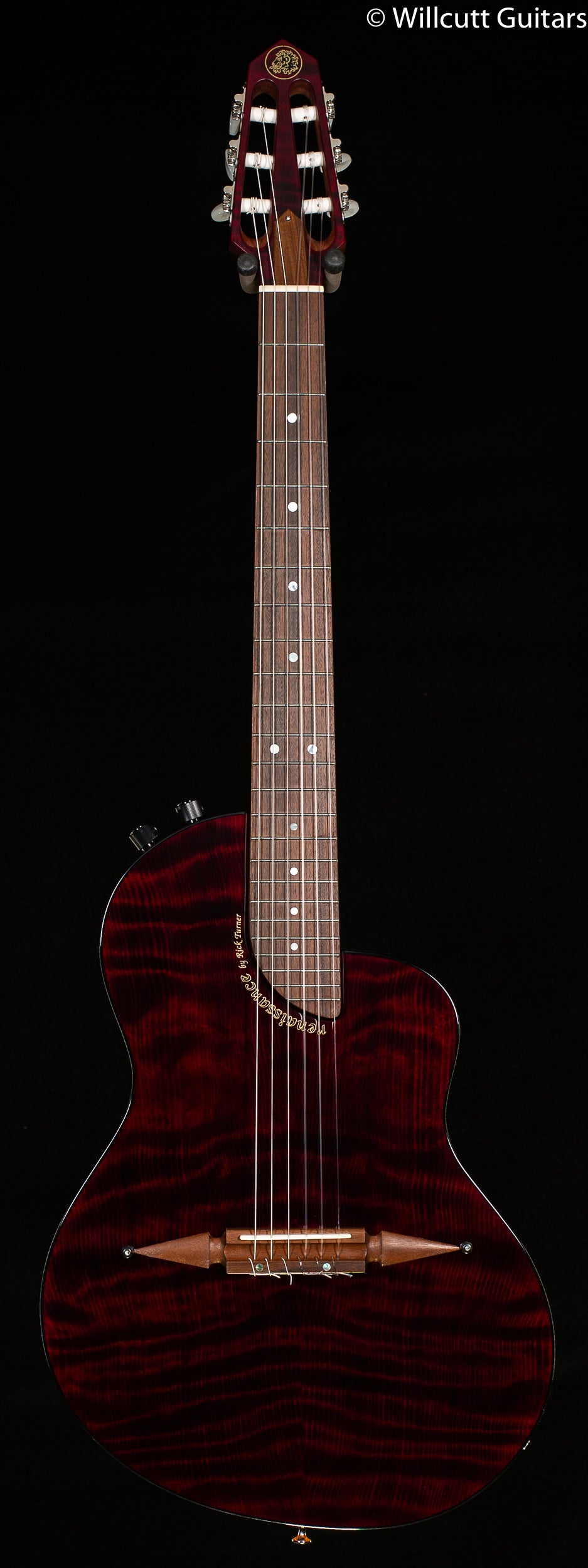 Rick Turner Renaissance RN-6 Hybrid Curly Redwood