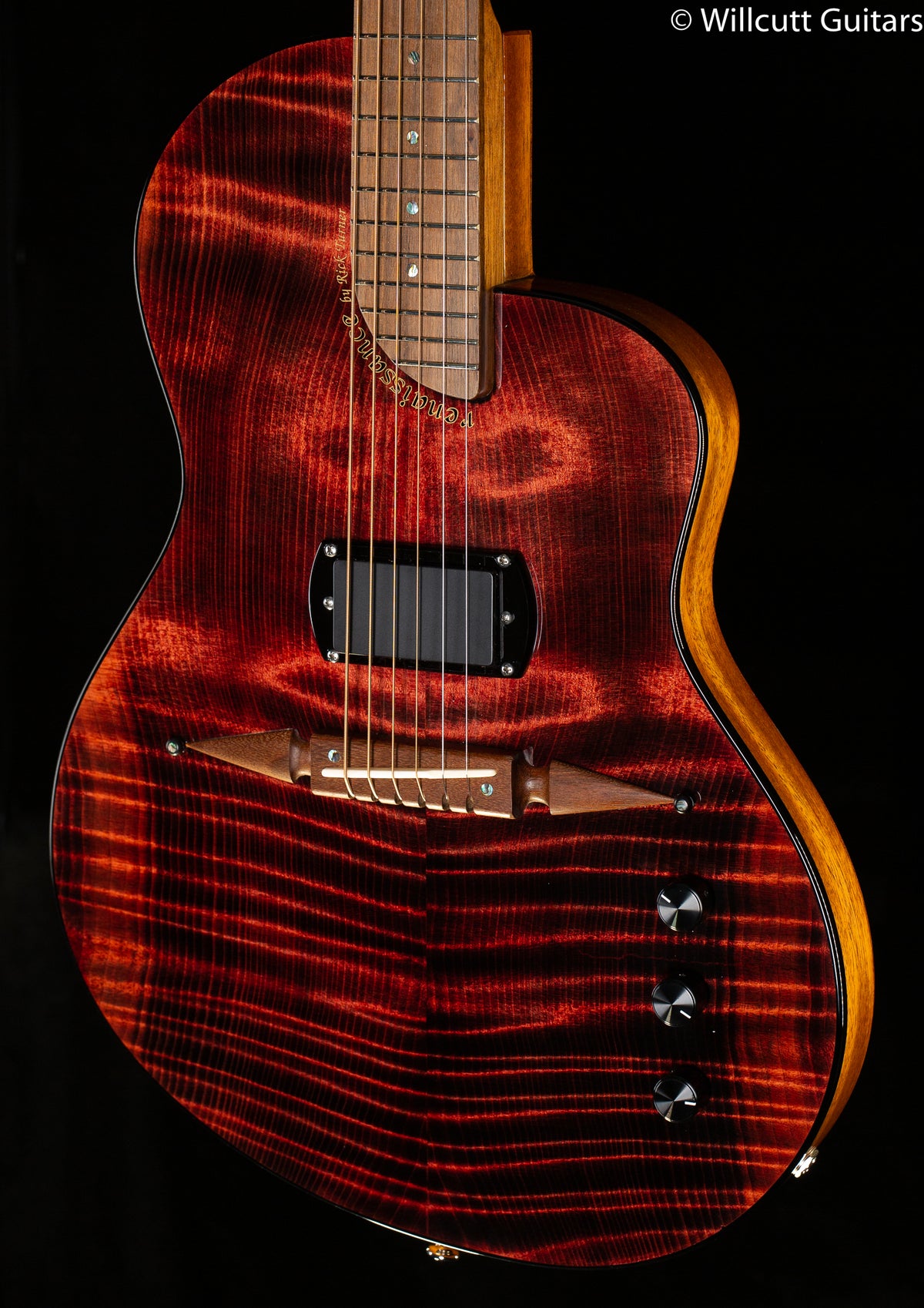 Rick Turner Renaissance RS6 Standard Deuce Curly Redwood (619)