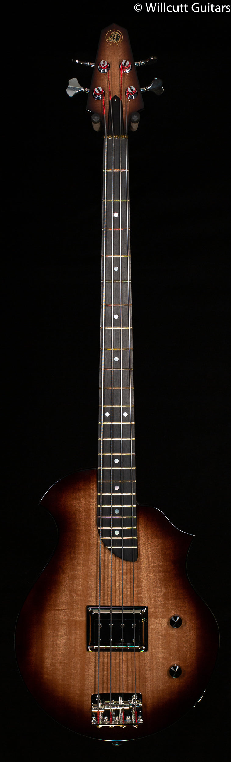 Rick Turner Model T Bass Anigre Top Bass Guitar