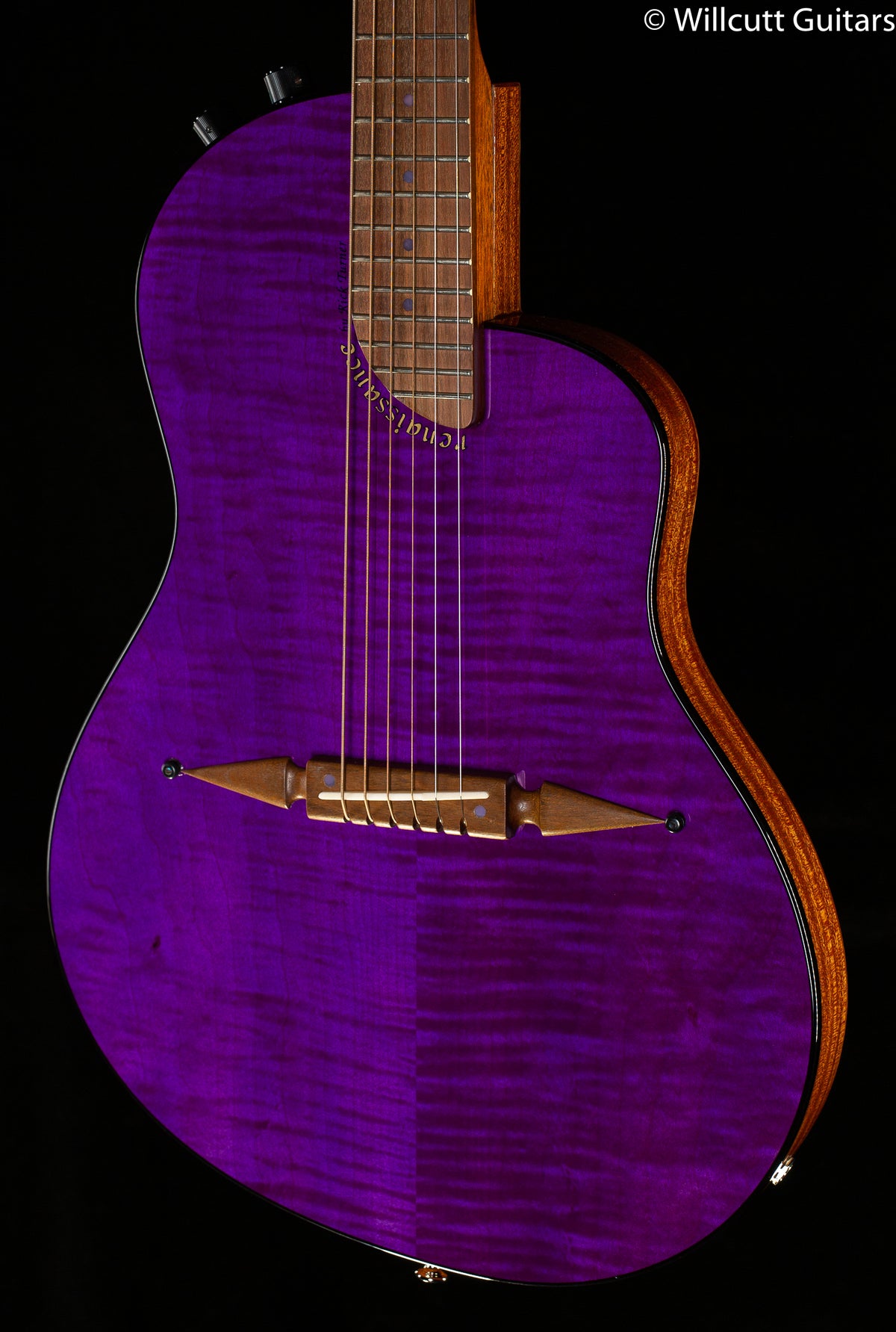 Rick Turner Renaissance RS-6 Special Purple Rain