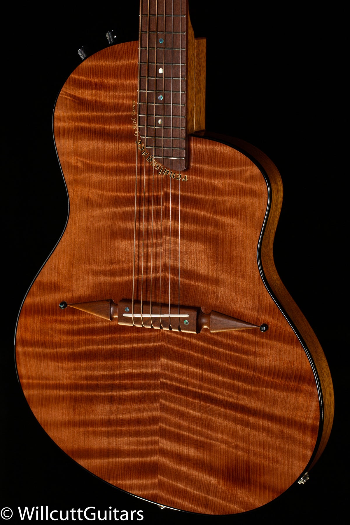 Rick Turner Renaissance RS-6 Standard Curly Redwood