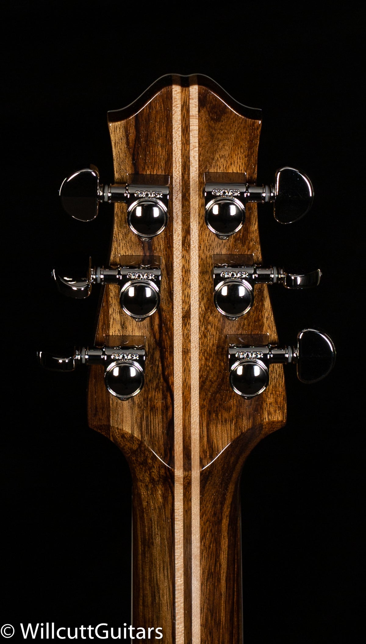 Giffin Standard Hollow Black Limba Charcoal Burst Quilt (210)