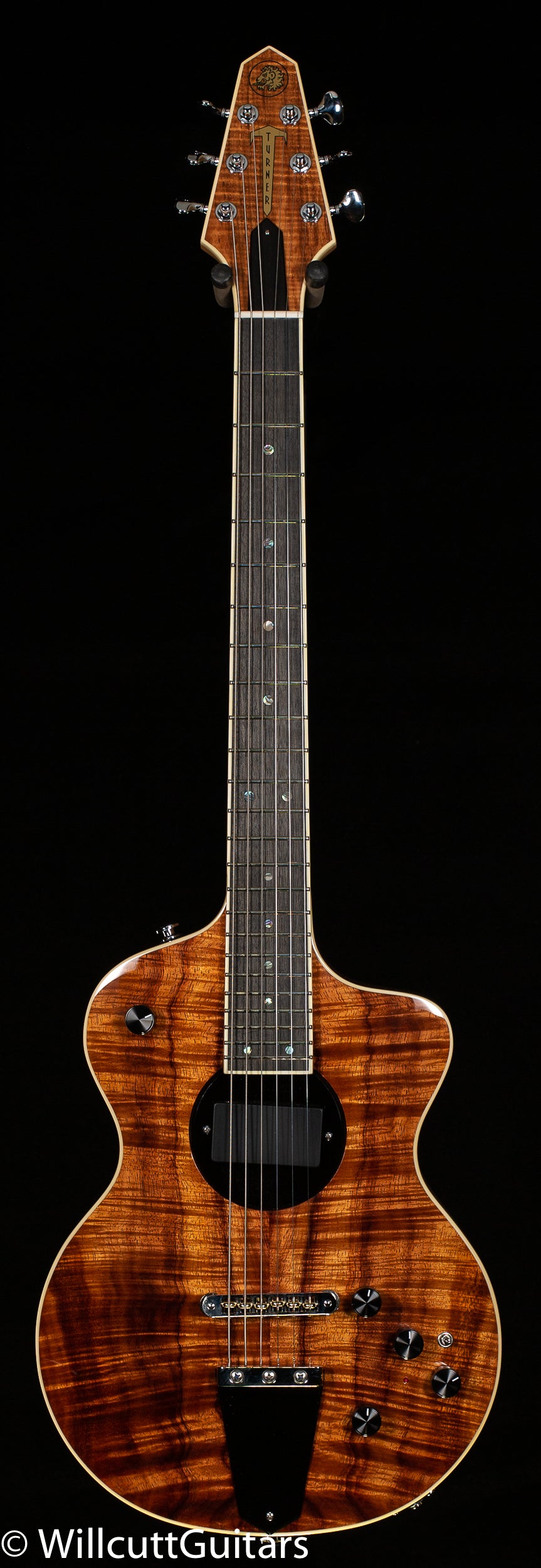 Rick Turner Model Model 1 Deluxe Featherweight Outrageous Koa Top Western Red Cedar