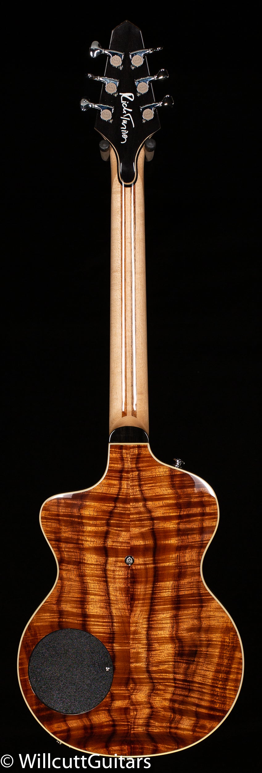 Rick Turner Model Model 1 Deluxe Featherweight Outrageous Koa Top Western Red Cedar