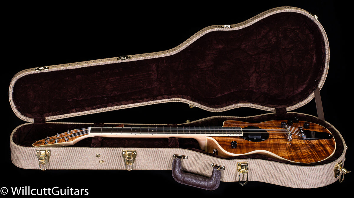 Rick Turner Model Model 1 Deluxe Featherweight Outrageous Koa Top Western Red Cedar