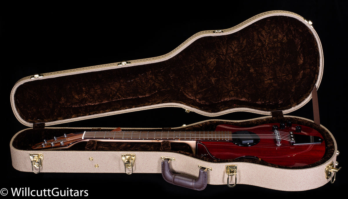 Rick Turner Model 1 Deluxe Electric Guitar Lindsey Buckingham Model Burgundy finish (676)